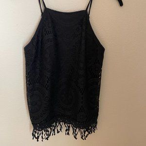 Xhilaration Black Tank Top